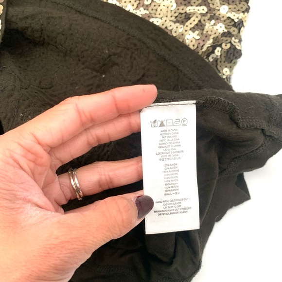 Michael Kors Women's Sequin Tank Top Size XS - Picture 6 of 6